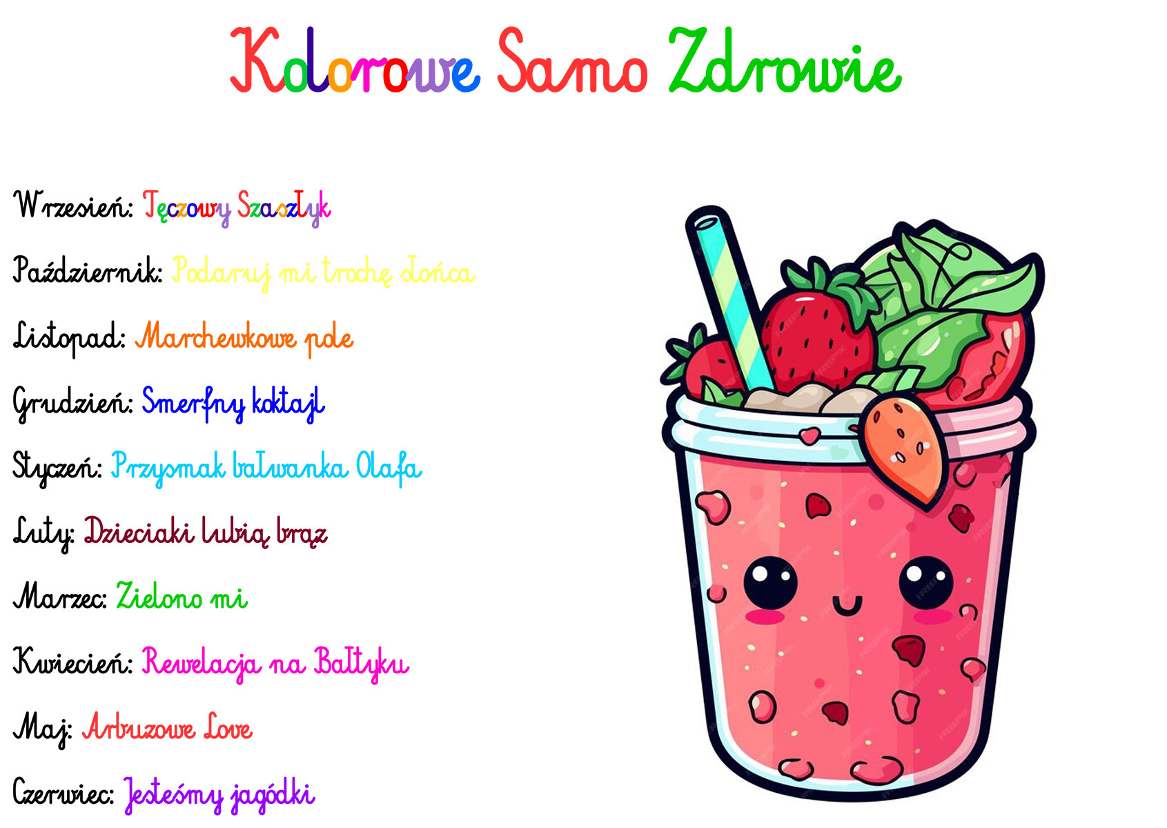 Kolorowe Samo Zdrowie