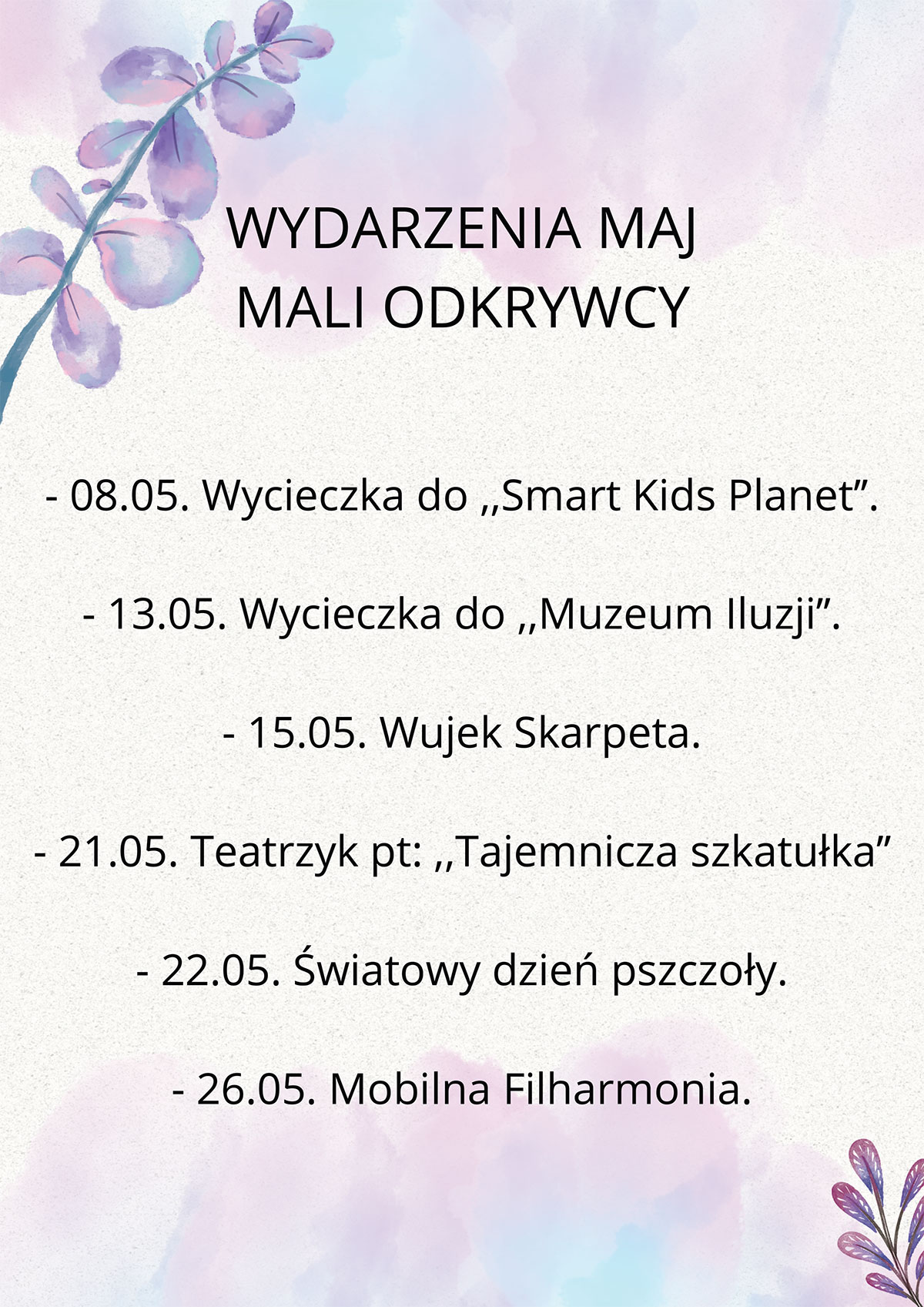 Wydarzenia Marzec odkrywcy przed